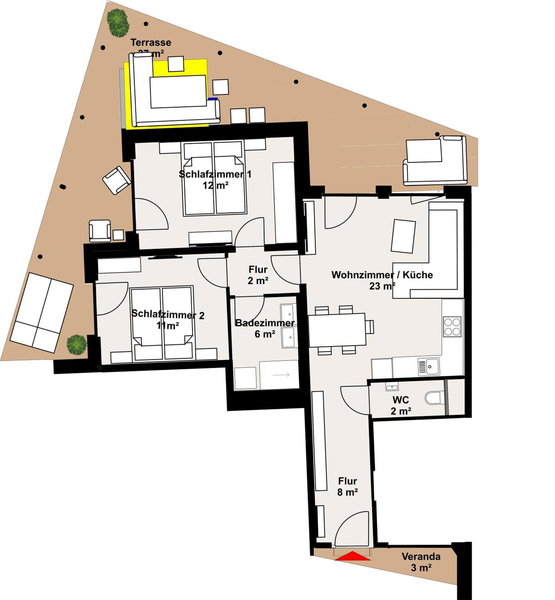 100 Qm Penthouse, Self-Check-In, 2 Parkplaetze Leilighet Graz Eksteriør bilde